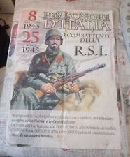 Manifesto per onore usato  Milano