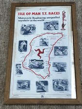 Isle man framed for sale  CRAIGAVON