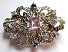 Ancienne broche argentée d'occasion  Perros-Guirec
