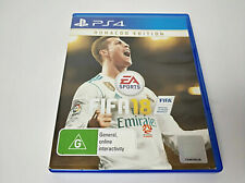 Disco perfeito Playstation 4 PS4 FIFA 18 Ronaldo Edition frete grátis comprar usado  Enviando para Brazil