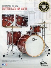 Usado, Kit de bateria de bordo 2014 impresso anúncio de Gretsch Catalina comprar usado  Enviando para Brazil