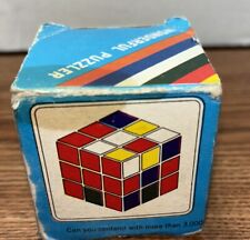 Maravilloso rompecabezas cubo de Rubik vintage años 80 en caja original segunda mano  Embacar hacia Argentina