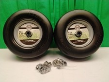 13X5.00-6 pneu de cortador de grama plano e conjunto de 2 rodas, pneu dianteiro cortador de grama giro zero comprar usado  Enviando para Brazil