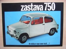 Zastava 750 prospekt gebraucht kaufen  Bergkamen