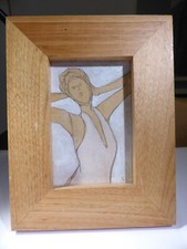 Lady white painting for sale  REDRUTH