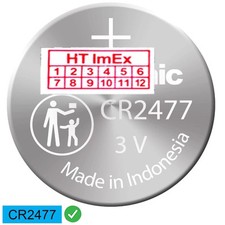 Cr2477 panasonic lithium gebraucht kaufen  Langen