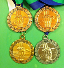 Vintage rowing medals for sale  Groton