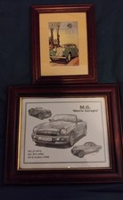 Morris garages framed for sale  STOURBRIDGE
