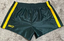 Shorts Footy H46 Australia Kangaroos Colours verde e dourado ISC masculino 3XL excelente comprar usado Shorts Footy H46 Australia Kangaroos Colours verde e dourado ISC masculino 3XL excelente comprar usado  Enviando para Brazil