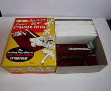 Kit de cortador de isopor elétrico vintage NOS artesanato casa padrões instruções, usado comprar usado  Enviando para Brazil