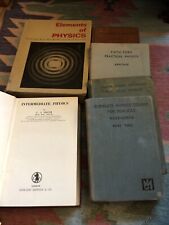 Vintage physics books for sale  RYDE