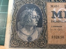 Banconota 1000 lire usato Banconota 1000 lire usato  San Martino Buon Albergo