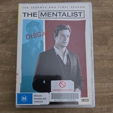 The Mentalist - Temporada 7 - DVD - região livre - Conjunto de 3 discos - aluguel ex librabry comprar usado  Enviando para Brazil