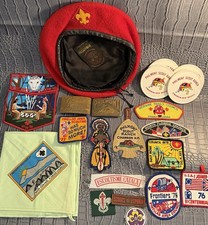Lote misto de fivelas vintage BSA Boy Scouts Order Of The Arrow Patches Philmont comprar usado  Enviando para Brazil