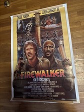 POSTER DO FILME Firewalker 1986 raro Rolado 27x41 CHUCK NORRIS LOUIS GOSSETT JR., usado comprar usado  Enviando para Brazil
