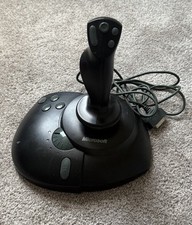 Microsoft Flight Simulator Joystick Sidewinder Precision Pro PC X03-57540 TESTADO comprar usado  Enviando para Brazil