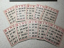 Lot vintage bingo for sale  Weare