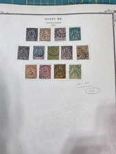 Colônias francesas coleção Nossi Be 1891-1894 3 páginas 20 selos comprar usado  Enviando para Brazil
