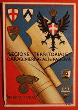 Cartolina legione territoriale usato  Pistoia