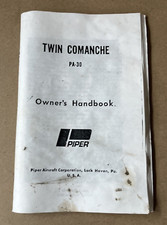 twin comanche manual for sale twin comanche manual for sale Newnan