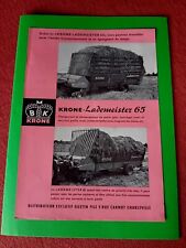 Krone lademeister rimorchi usato  Brescia