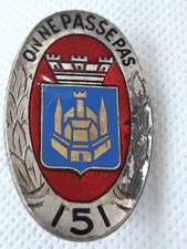 Insigne militaire 151 d'occasion  Metz-