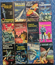 12 Vintage 60s Digit Brown Watson Pulp SF vintage pbs Bulmer Dickson Barr White comprar usado  Enviando para Brazil