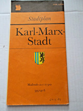 Ddr stadtplan karl gebraucht kaufen  Erfurt