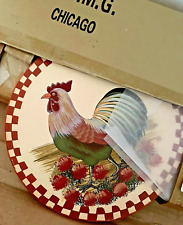 Usado, Banqueta Americana Vintage Galo de Madeira Rústica Farmstead Nova Caixa Aberta comprar usado  Enviando para Brazil