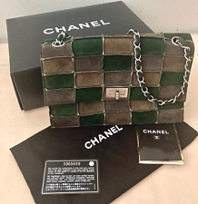 Chanel green grey for sale  LONDON