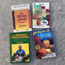 Usado, Set Of 4 Juicing Books Vintage Juicing For Life Power Of Juicing Vegetable Fruit comprar usado  Enviando para Brazil
