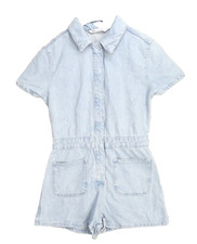 Zara playsuit denim for sale  LIVERPOOL