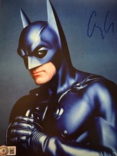 George Clooney ASSINADO (BAS) Batman•Foto assinada 8x10• Certificado Beckett comprar usado  Enviando para Brazil