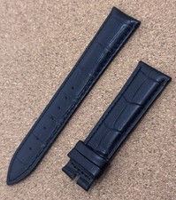 19mm black leather for sale  MILTON KEYNES