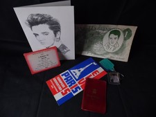 Elvis memorabilia card for sale  HALSTEAD