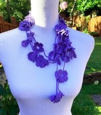Hand crochet purple for sale  HEMEL HEMPSTEAD
