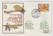 1974 flown cover for sale  IPSWICH
