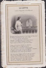 Old pious image d'occasion  Expédié en Belgium