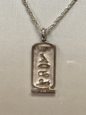 Sterling silver egyptian for sale  RUGBY
