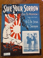 Save sorrow tomorrow for sale  Charlottesville