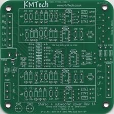 NOVA VERSÃO v1.4 2.1 24dB/oct estéreo ativo crossover único sub PCB. comprar usado  Enviando para Brazil