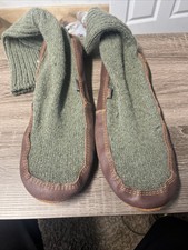 Meias chinelo Acorn originais verde oliva unissex masculinas 13,5-14,5 usadas, usado comprar usado  Enviando para Brazil