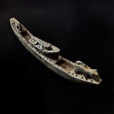 Escultura de barco tribal Dayak madeira antiga esculpida estátua arte primitiva de Bornéu comprar usado  Enviando para Brazil