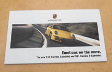 Promotional brochure porsche for sale  STAMFORD