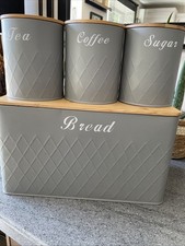 Kitchen cannisters inc for sale  WITHAM
