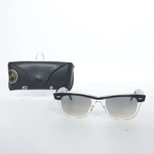 Ray-Ban, okulary przeciwsłoneczne, RB 5143 Wayfarer, prostokątne, czarno-białe, damskie #SXy, używany na sprzedaż  PL