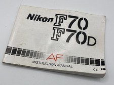 Nikon f70 f70d for sale  BIDEFORD