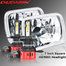 Farol de LED 7x6" feixe selado para Dodge Ram W250 D150 D250 Van Pickup comprar usado  Enviando para Brazil