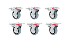 Lot roulettes pivotantes d'occasion  Meulan en Yvelines