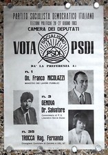 Raro manifesto del usato  Villata
